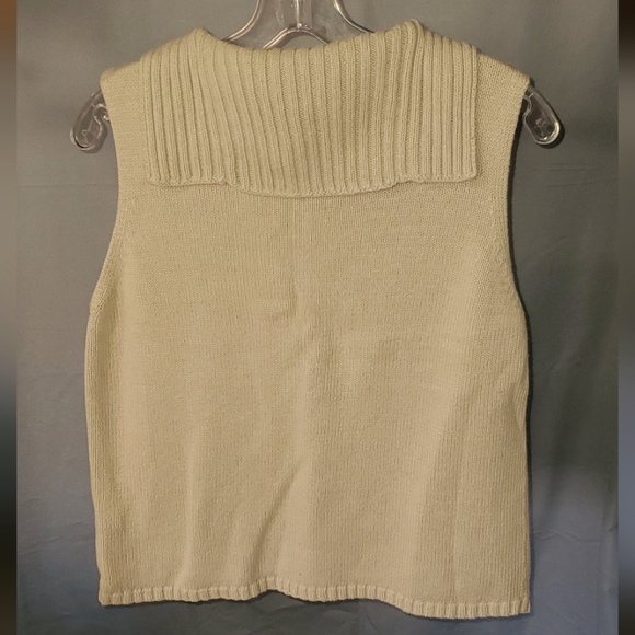 Christopher & Banks Sleeveless Sweater-Size L - Picture 2 of 2